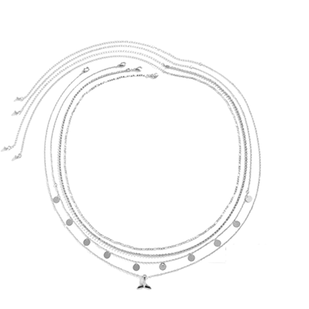 שרשראות בטן אליז כסף