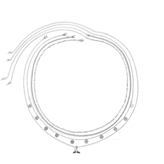 שרשראות בטן אליז כסף