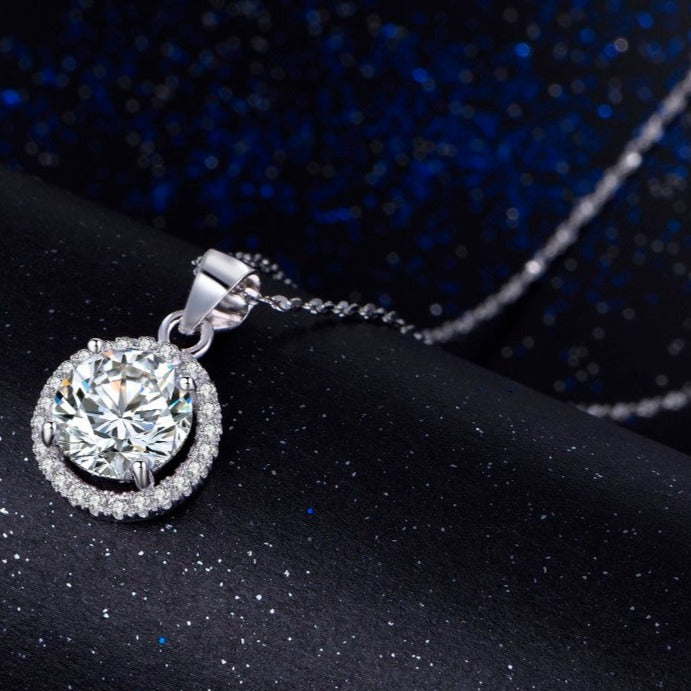 שרשרת תליון יהלום יוקרתית מוריאן