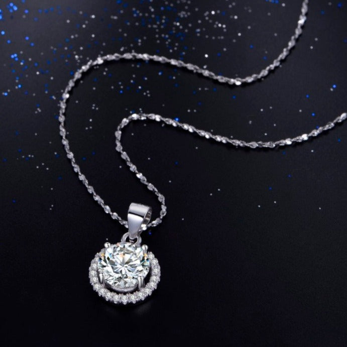 שרשרת תליון יהלום יוקרתית מוריאן