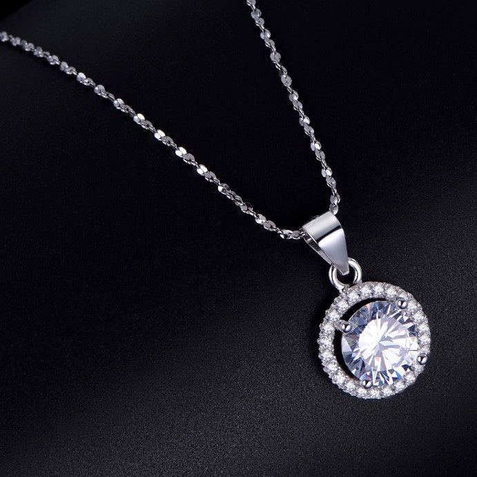 שרשרת תליון יהלום יוקרתית מוריאן