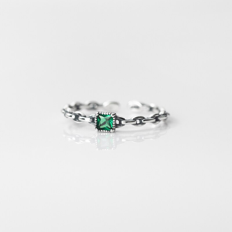 טבעת בנגל אבן חן שיינה כסף