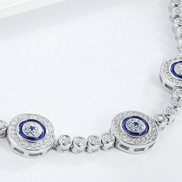 צמיד עין הרע כסף קויה