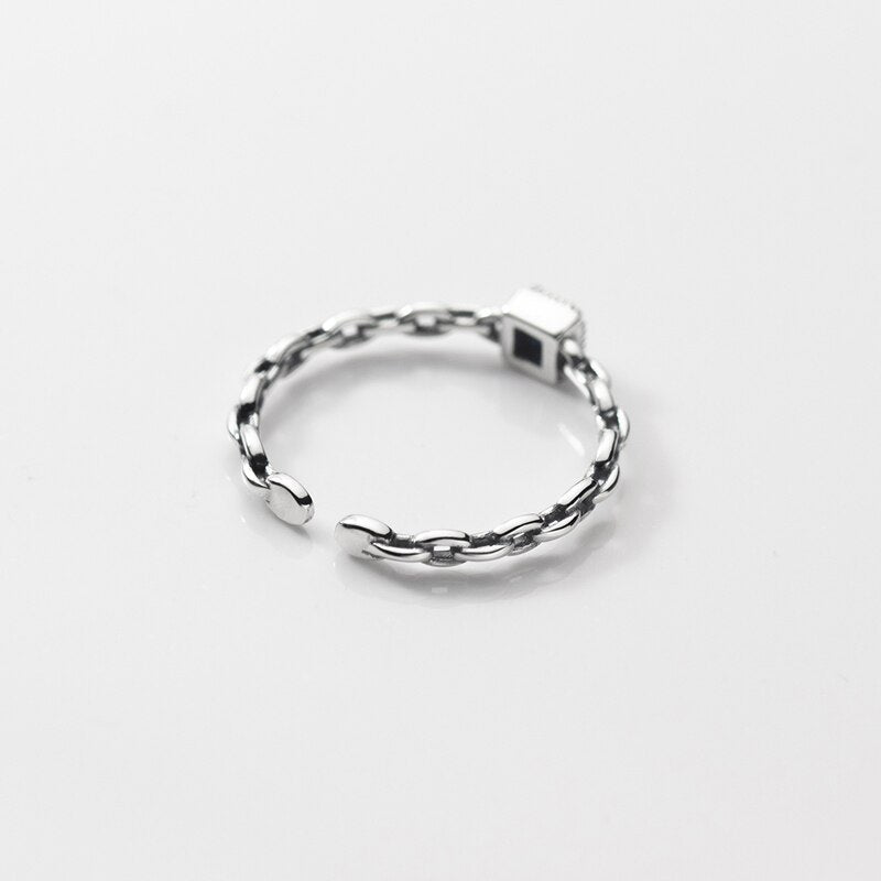 טבעת בנגל אבן חן שיינה כסף