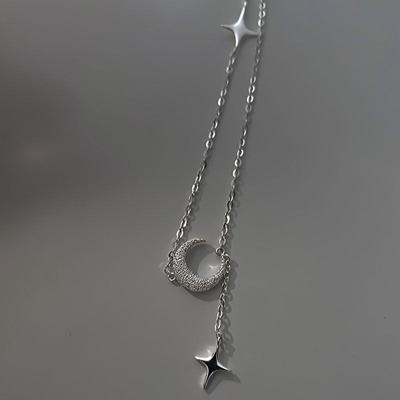 שרשרת ירח כסף בל