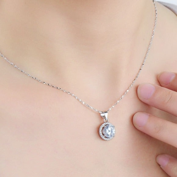 שרשרת תליון יהלום יוקרתית מוריאן