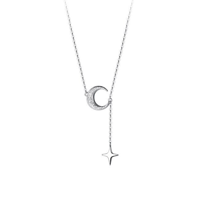 שרשרת ירח כסף בל