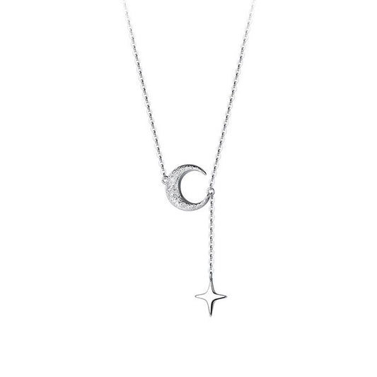 שרשרת ירח כסף בל