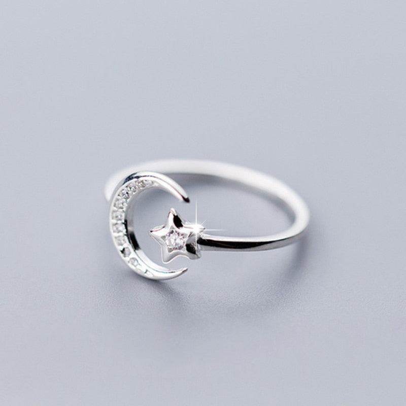 טבעת כוכב וירח איילין